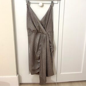 Luxxel Metallic Mini Dress